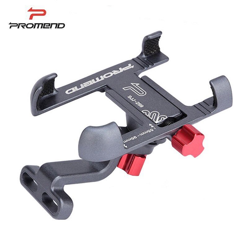Promend Bicycle Phone Mount Adjustable Aluminium Alloy Bike Phone Holder Gps for Cycling Navigation Bracket Mtb Accessories