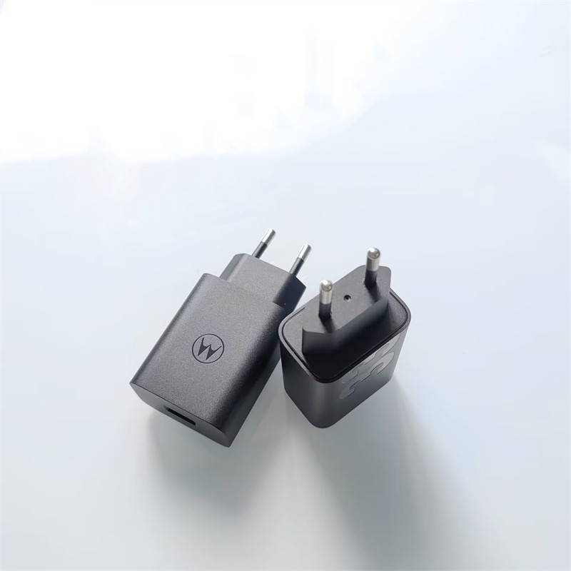 Dla Motorola 33W szybka ładowarka szybka moc ue wtyczka Adapter 1M Micro USB/typ C kabel do Moto E6 Edge +/G Plus/Razr/G9 moc/Z4/G5