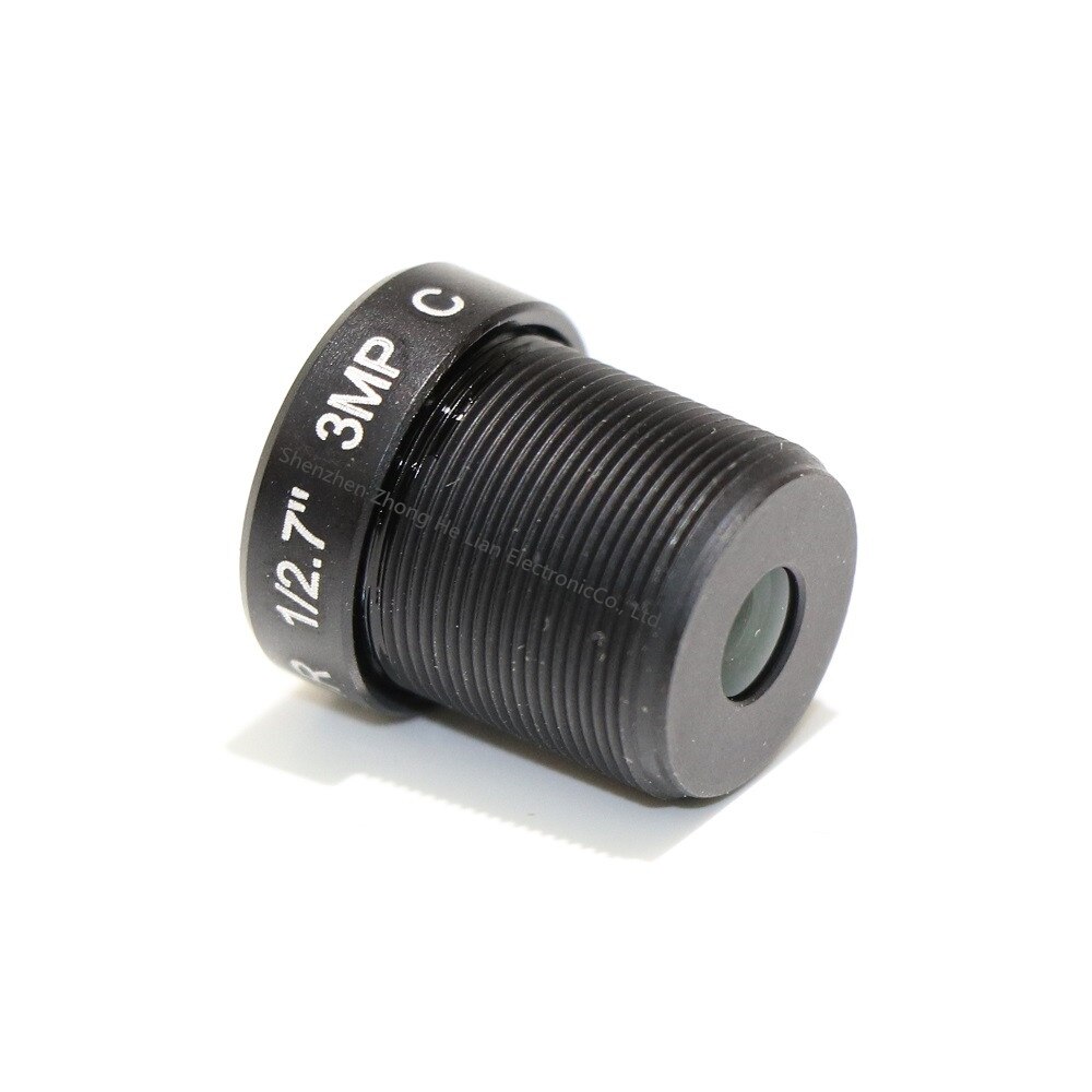4mm Lens 3.0 MegaPixel 76 Degree MTV M12 x 0.5 Mount Infrared Night Vision Lens For CCTV Security Camera