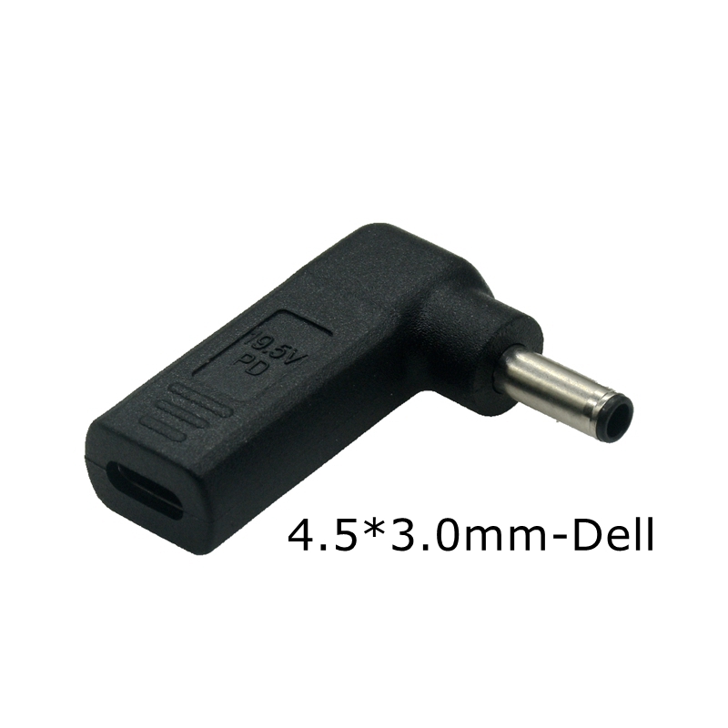 Pd Spoof Adapter Plug Converter Usb Type C Vrouw Naar 7.4X5.0Mm 4.5X3.0Mm 5.5X2.5Mm Mannelijke Laptop Dc Uitgang Jack Connector: green