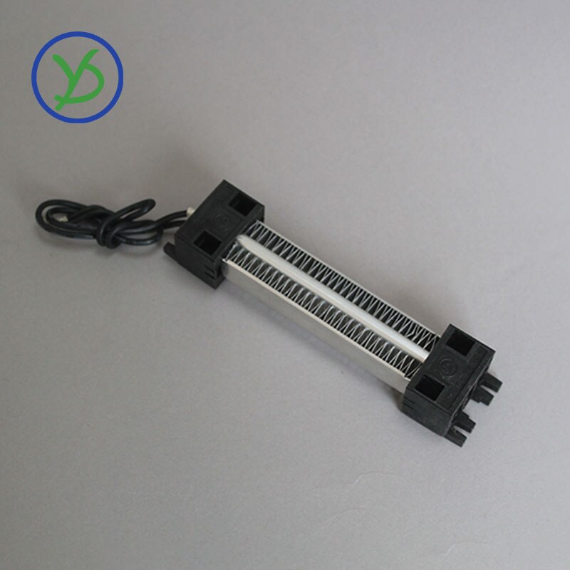 300W AC DC 220V Electric Ceramic Heater PTC ceramic air heater 167*35mm