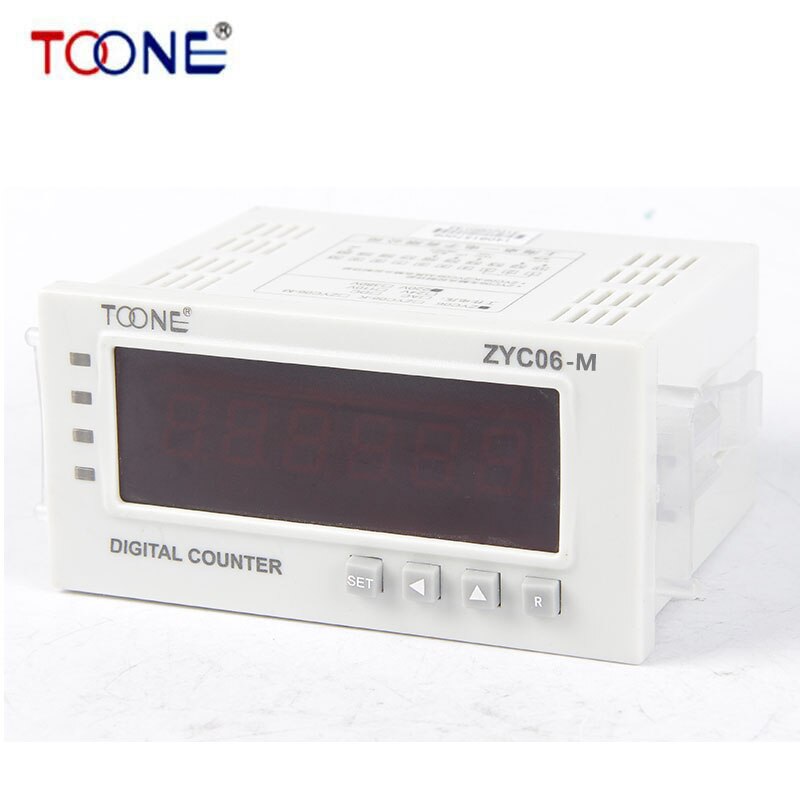 ZYC06-M Meter counter control type digital display electronic meter with mechanical and electrical memory