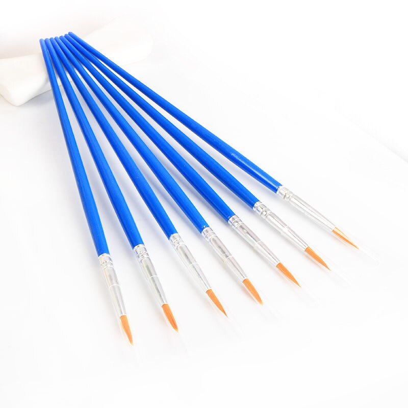 100 Pieces / Set Fine Hook Line Nylon Pen Paint Brush Painting Art Watercolor Painting Art Supplies Painting