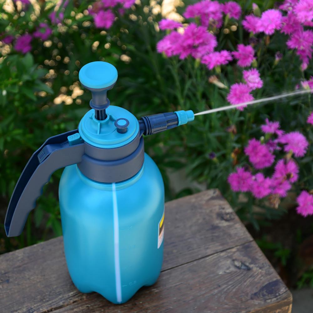 PULVERIZADOR portátil a presión para jardín, botella de pulverización de 2L, hervidor de agua para plantas y flores, regadera presurizada, herramientas de jardinería,