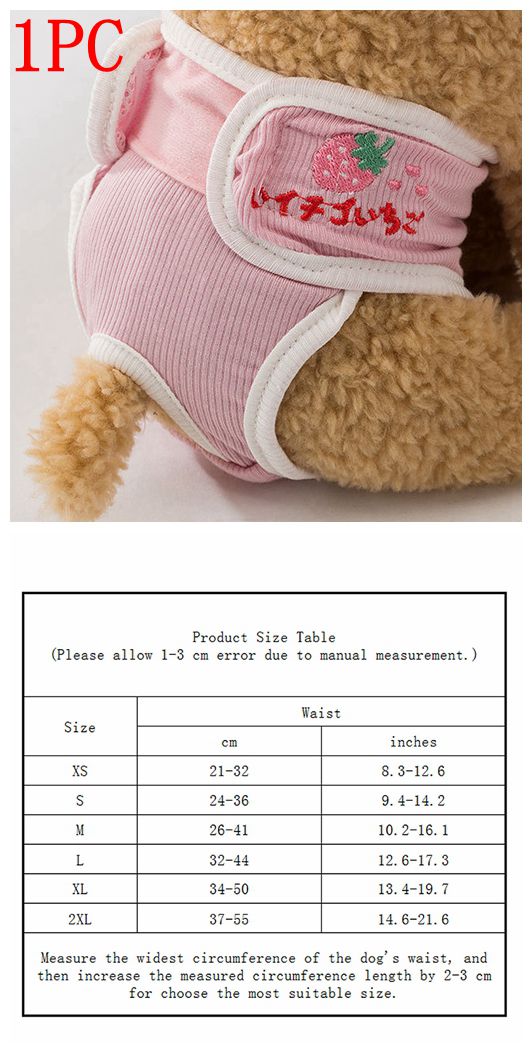 30 stk hundebleer til hunde hanhunde hygiejnebukser med seler små engangsbleer til kæledyr hundebleer: B05-(1 stk )-166 / S -1 stk