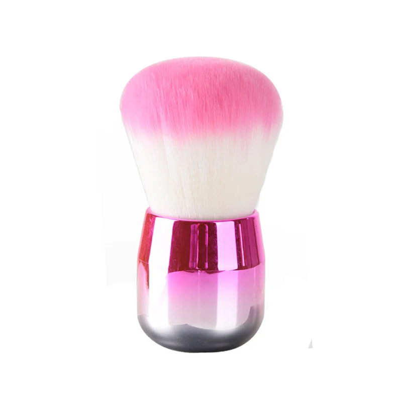 1 Stück Profis NäGel Kunst Pilz Pinsel runde Farbe Gel Staub reinigung machen-hoch Pinsel Manikübetreffend Zubehör Ausrügestochen Werkzeuge: hellgelb