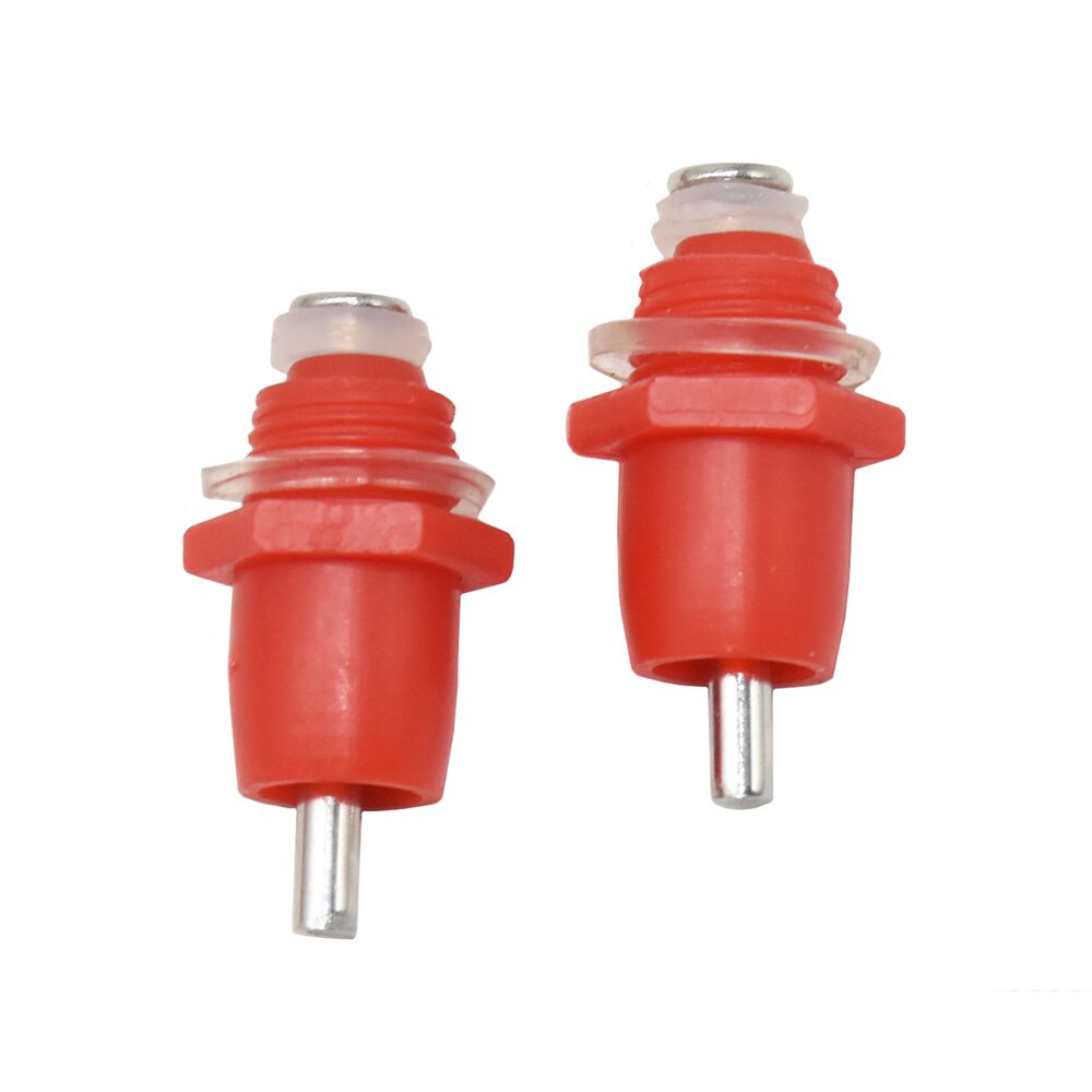 10-30 Pcs Poultry Chicken Nipple Drinker Drinking Fountain Red Spring Type Mouth Water Poultry Farming Feeding Equipment