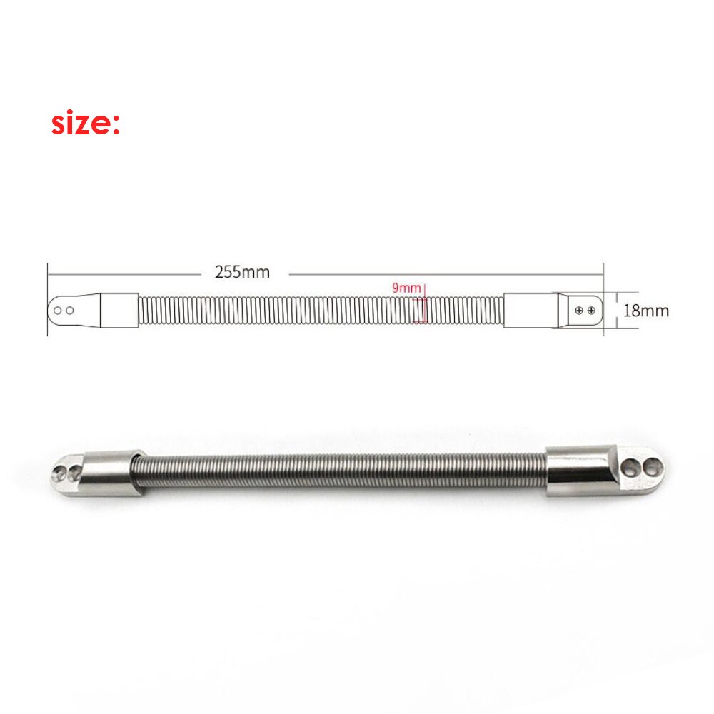 Stainless Steel Door Loop Embedded Metal Cable Protector Wire diameter Door access control wire