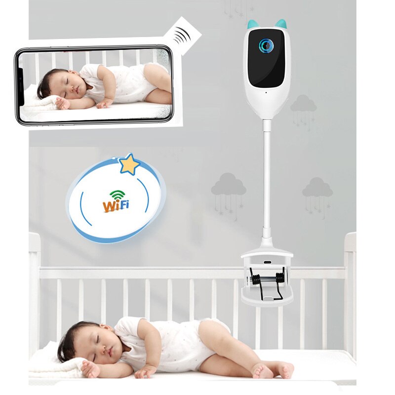 Newst Draadloze Digitale Video Babyfoon Babyfoon Met Camera Ondersteund Uw Mobiele Telefoon Management Baby Cay Alarm