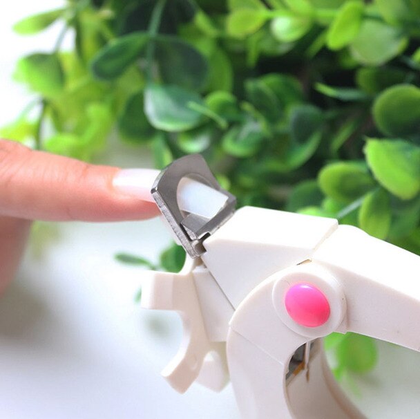 Coupe-ongles en acrylique Triple coupe, avec receveur et cadran de mesure (6 Options de tailles), coupe-ongles