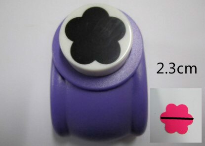 Perforadora troqueladora para manualidades con forma de flor, 0,8 cm-7cm, para Scrapbooking, escuela, perforador de papel, troqueladora para goma Eva, 6 cortador de pétalos,