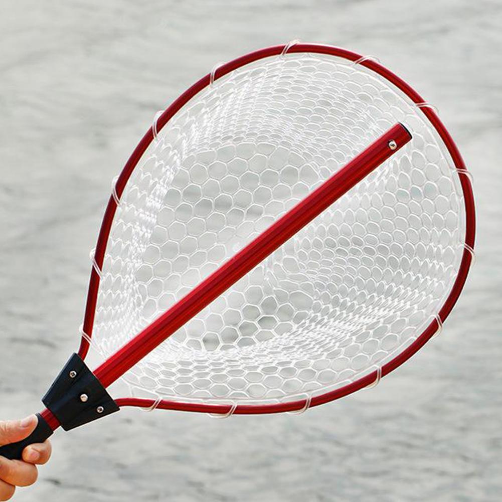 Harmless Fishing Landing Net Sturdy Good Hand Feel ABS Fish Landing Net Fish Landing Net Landing Net