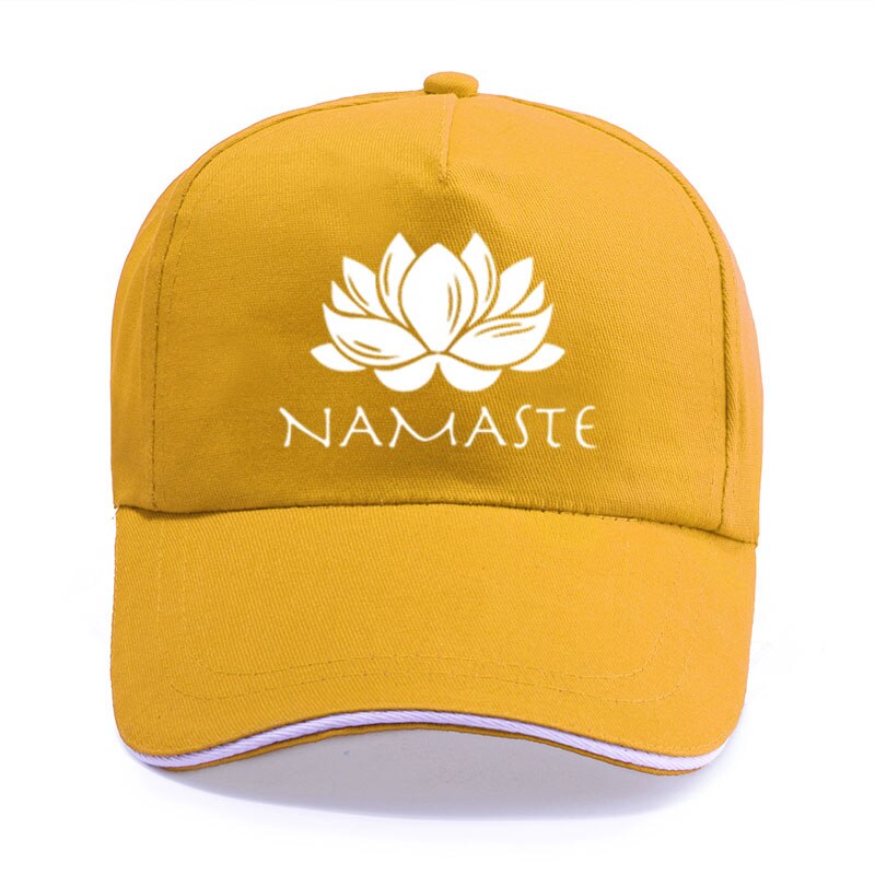 2020 Nuova Estate Namaste Stampa Berretto da Baseball Unisex Degli Uomini Delle Donne di Cotone Papà Cappello Cappelli di Snapback Trucker Cap Sole-Cappelli: 20