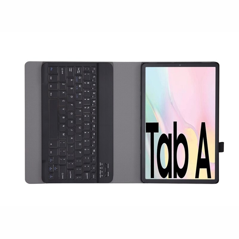Voor Samsung Galaxy Tab A7 T500/T505 10.4 Inch Bluetooth Toetsenbord Ultra Thin Horizontale Flip Leather Met Houder pen Band
