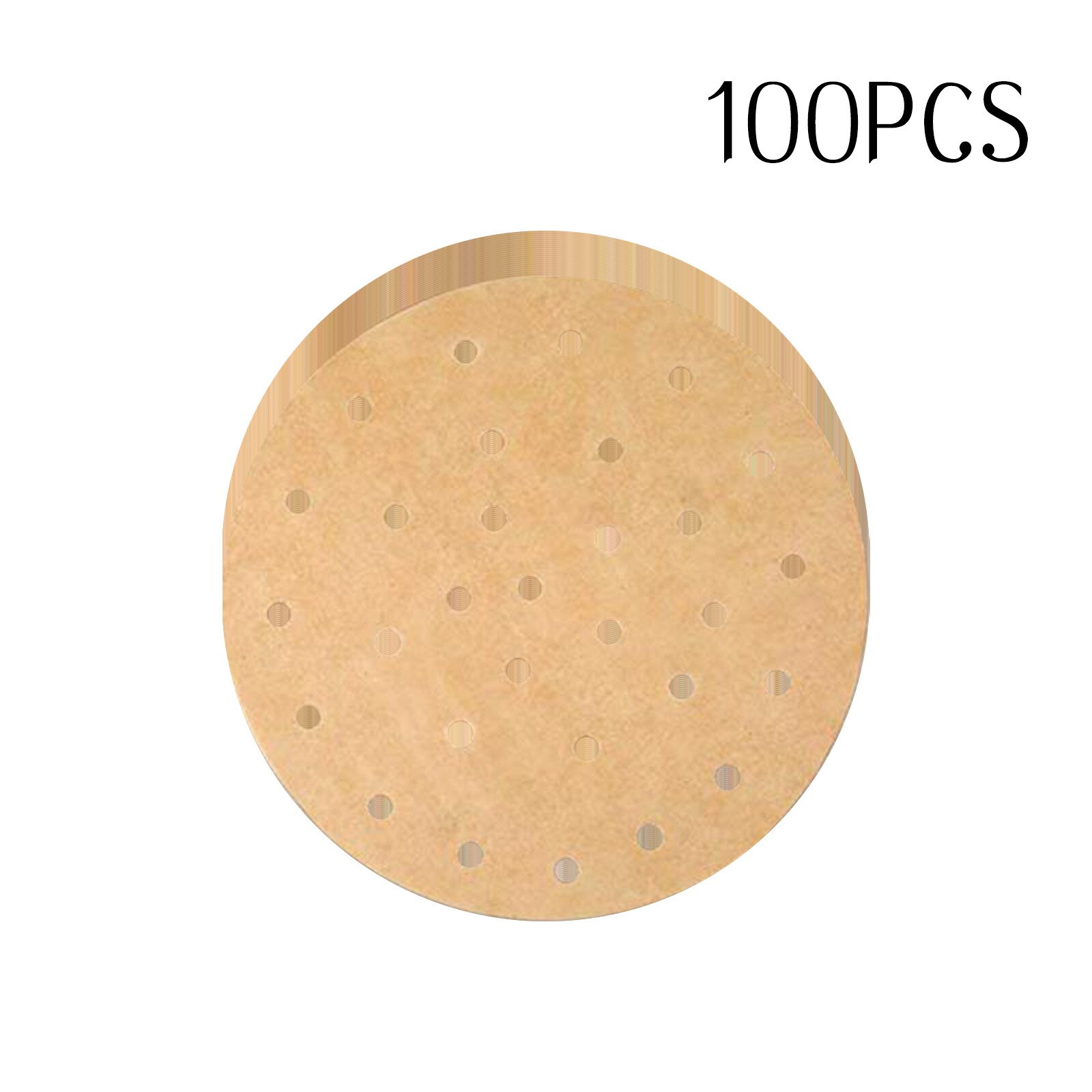 Ronde Perkament Lucht Friteuse Non-stick Stoomboot Pad Geperforeerde Ongebleekt Perkament Papier Круглый Пергамент