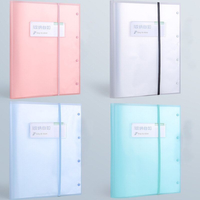 Portable Waterproof A3 Folder Business Office Strap File Storage Supplies School Student Test Paper Organizer Tools Accessories