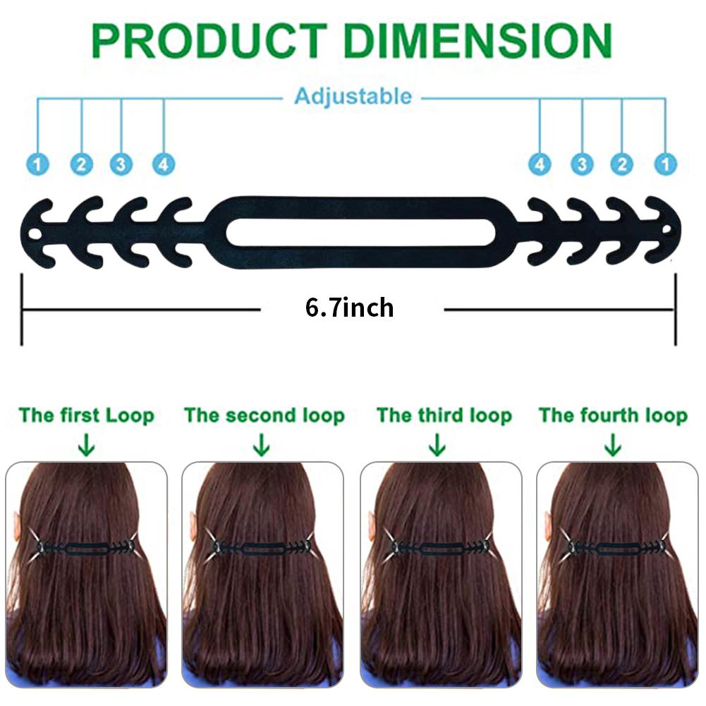 Masker Strap Extender Maskers Verstelbare Extender Strap Oor Protector Masker Haak Houder 10 Stuks