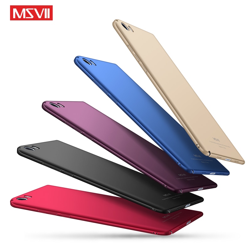 Xiaomi Mi 5 Case Cover Msvii Silm Frosted Cases For Xiaomi Mi 5S Mi5s Case Xiomi Mi5 PC Cover For Xiaomi Mi5 S M5 Cases 5.15"