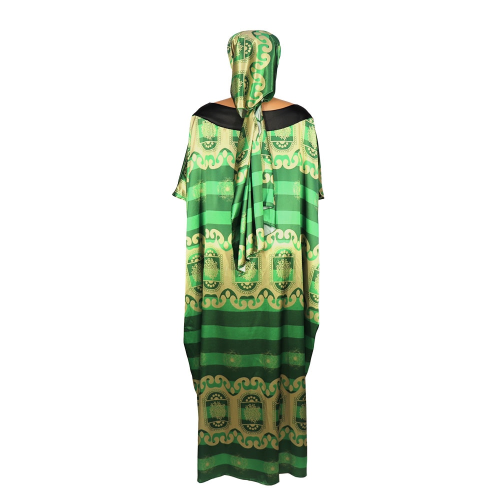 Boden-Länge Afrikanische Kleider Für Frauen Afrika Kleidung Muslimischen Lange Kleid Afrikanische verlieren Kleid Für Dame
