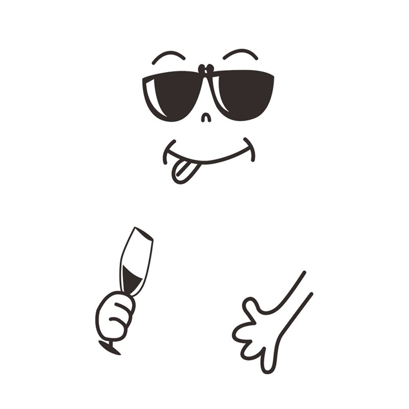 ✅køleskabsmagnet magnet køleskab sødt klistermærke køleskab glad lækkert ansigt køkken køleskab wallstickers kunst søde smiley wallstickers: D