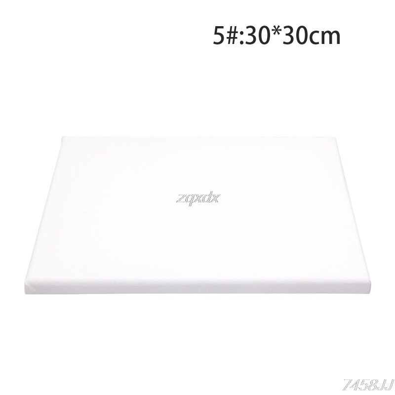 Painting Canvas Blank Cotton Canvas Panels Square Mounted Art Artist Boards Painting Tool Craft G12: 5