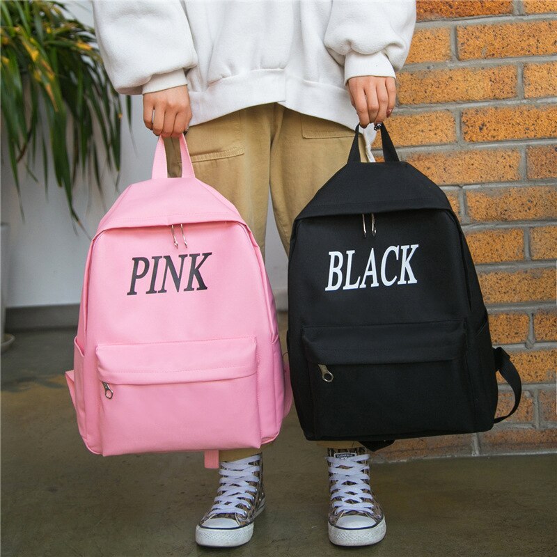 Canvas Backpack Children School Bags for Girls Princess School Backpacks Kids Printing Backpacks 4pcs/set School Bag Handbag