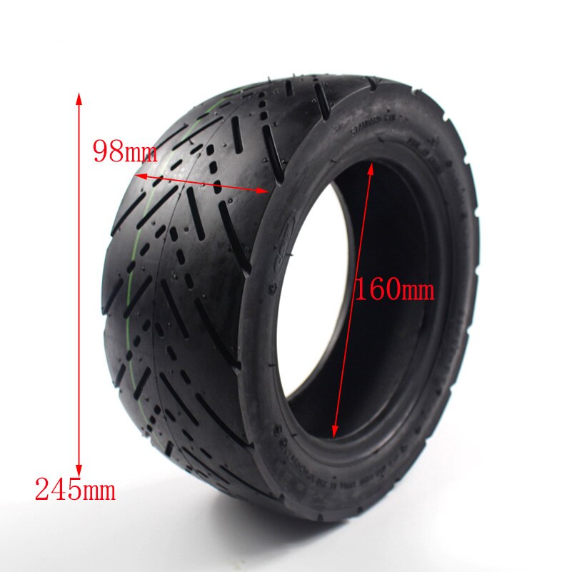 Inflable neumático sin cámara para patinete eléctrico, llanta sin tubo de 11 pulgadas para Scooter Eléctrico speeddual Plus Zero 11x Dualtron Thunder: TUBELESS