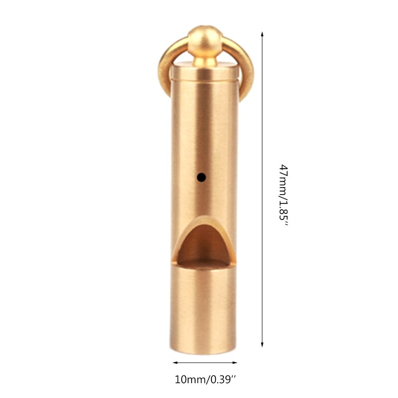 Parrot Bird Training Whistle Pigeon Training Whistle Sound Reflection Sonic Whistle Brass Outdoor Emergency Whistle