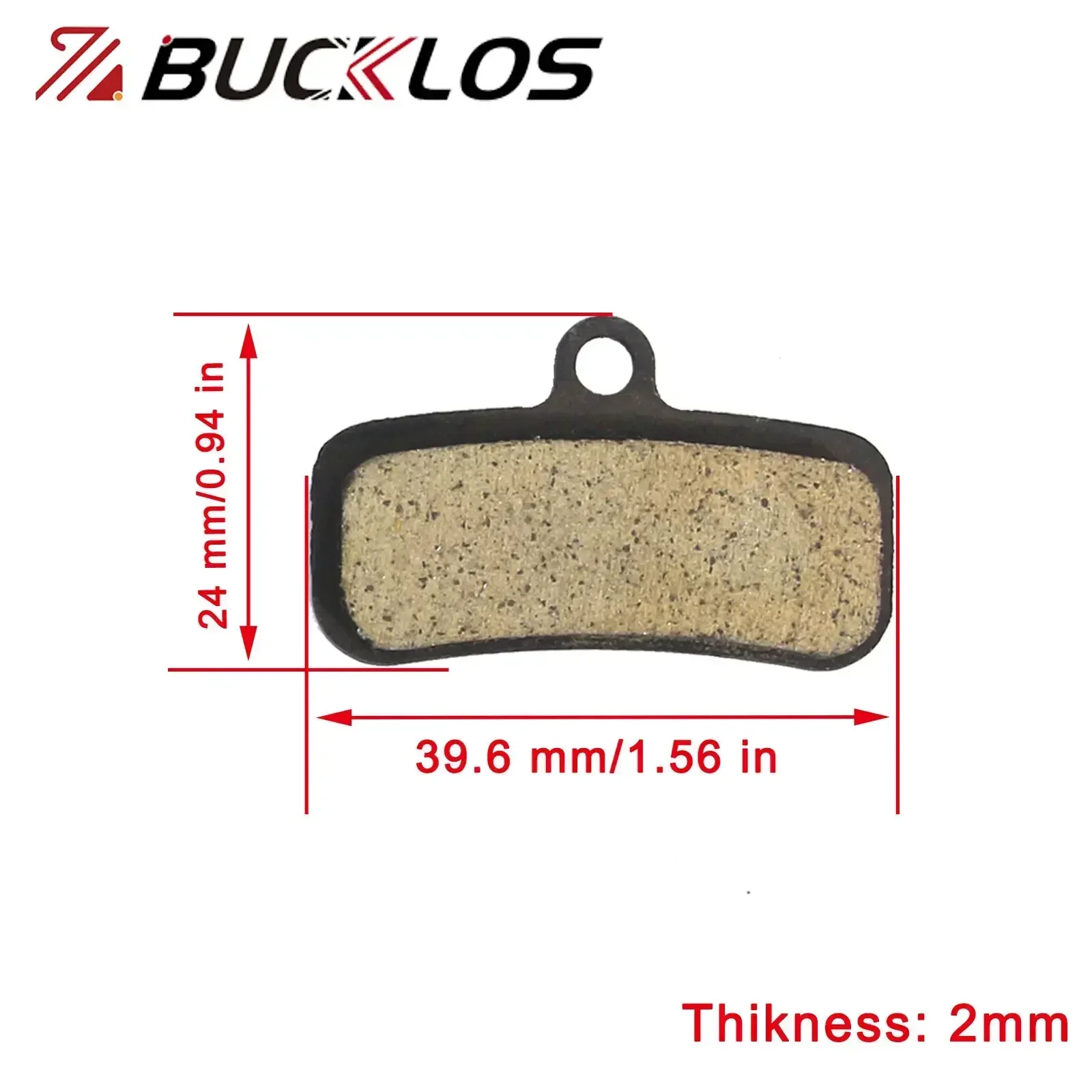 BUCKLOS plaquettes de frein de vélo pour Shimano BR-M8120 M7120 M8020 D01S D03S plaquette de frein à disque résine céramique cuivre fritté 1/2/5 paires