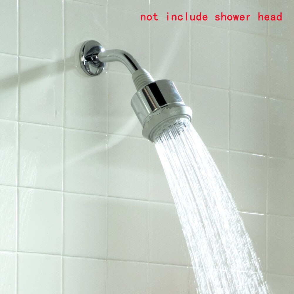 Bathroom Fixed Pipe Bend Shower Head Arm Stainless Steel With Flange Durable Home Shower Accessory Wall Mounted 150mm