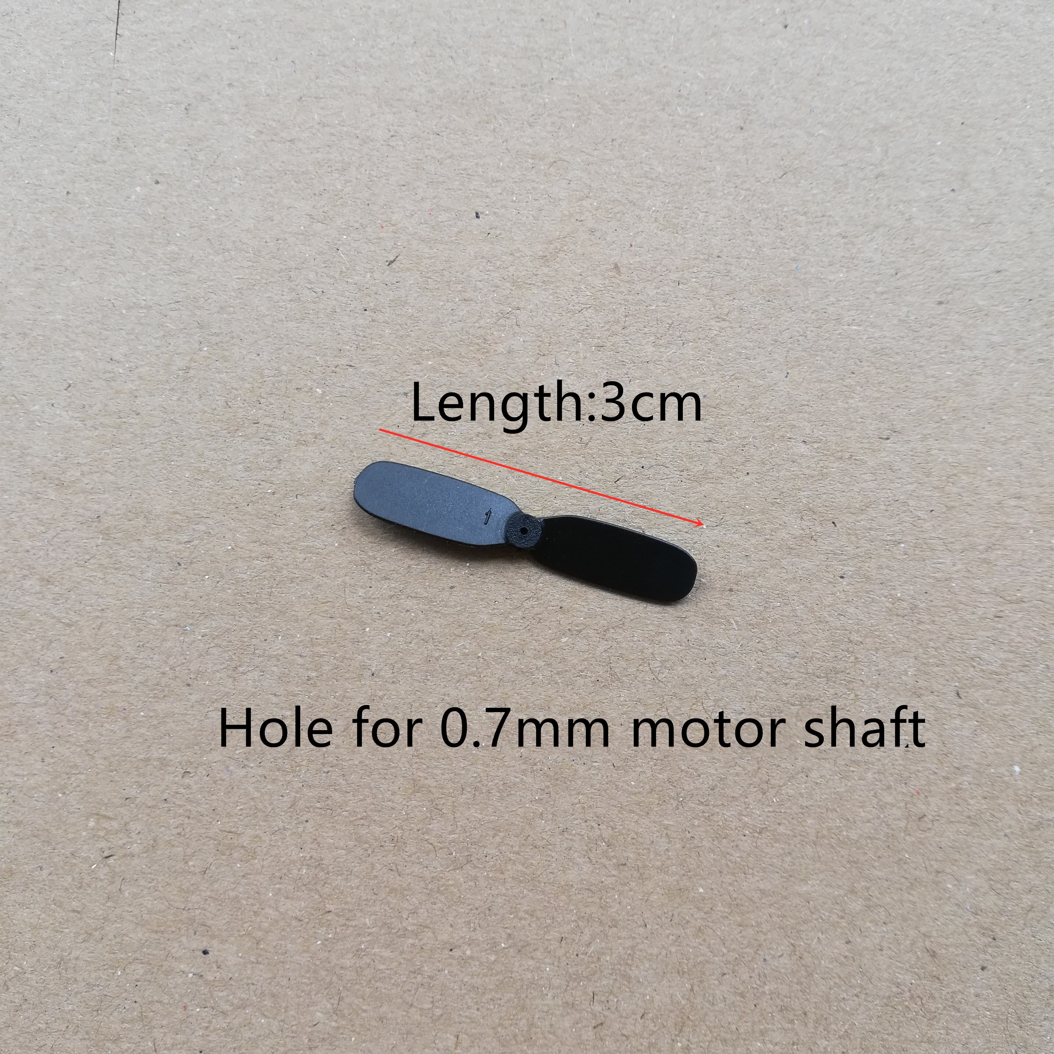 Cuchillas traseras de helicóptero R/C, accesorios de hélices para Mini modelo RC, juguetes, piezas de repuesto de helicóptero