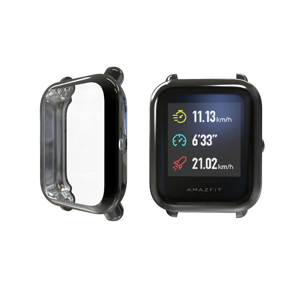 Funda protectora de TPU para Xiaomi Amazfit Bip U Pro GTS 2 Mini Protector de pantalla carcasa protectora de reloj para funda Amazfit Bip Lite