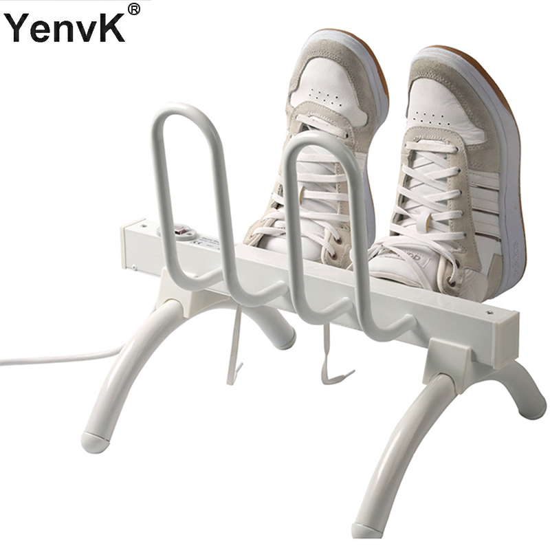 Haushalt Stiefel Schuh Trockner Intelligente Thermostat Elektrische Schnelle Hitze Gebacken Entfeuchten Schuh Trocknen Maschine Trocknen Gestell mit 4 Haken