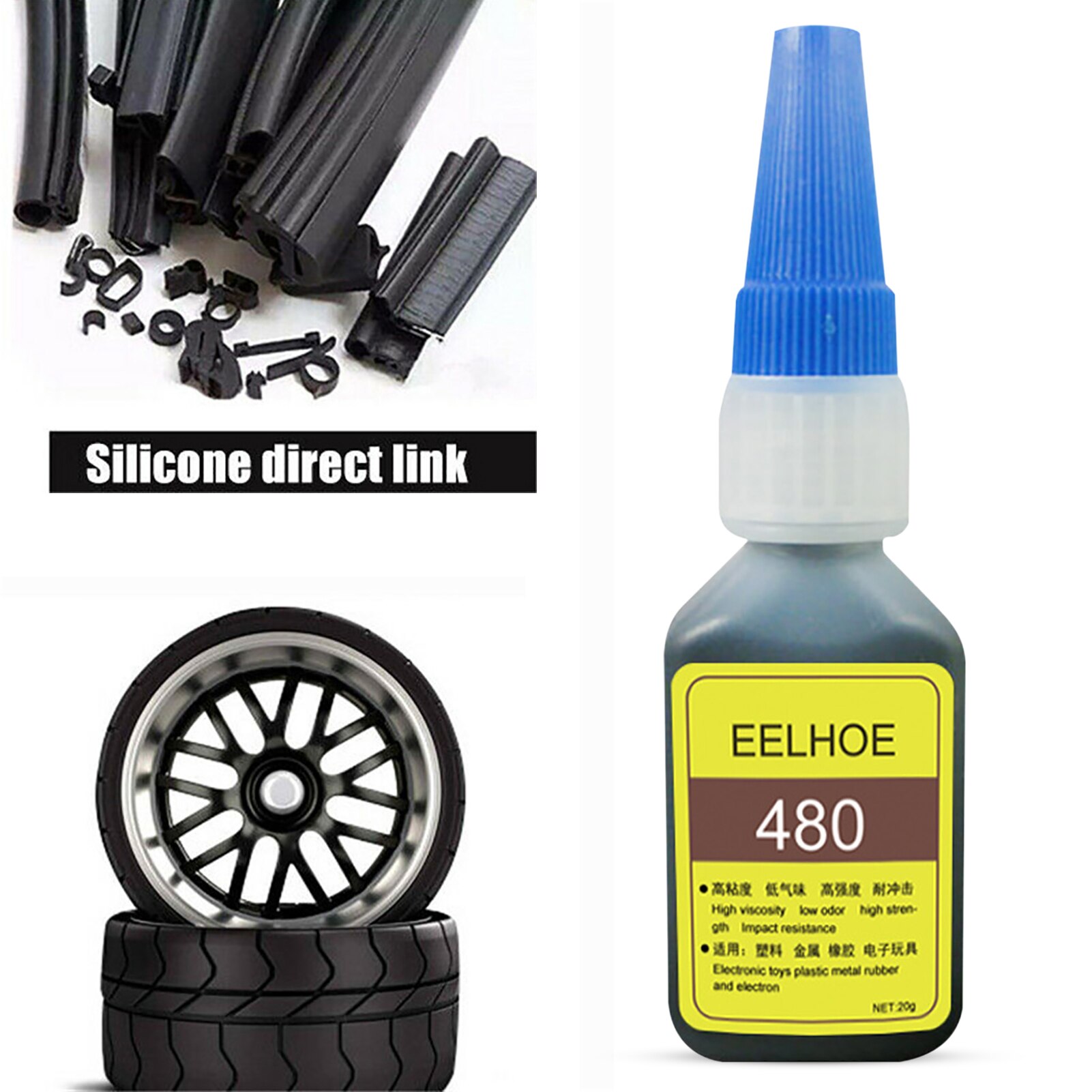 Speciale Lijm Voor Band Reparatie Waterdichte Lijm Hoge Temperatuur Weerstand Hoge Hardheid Automotive Tire Reparatie Levert: Default Title