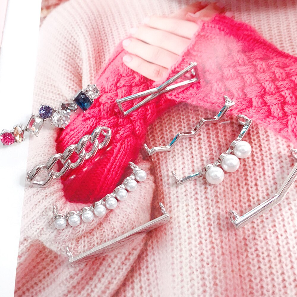 1pcs Decoration Laces Glitter Clip Shoe Accessories Women Shoes Decorative Lovely Shiny Clip Beads Charm Shoe Buckle Decoration