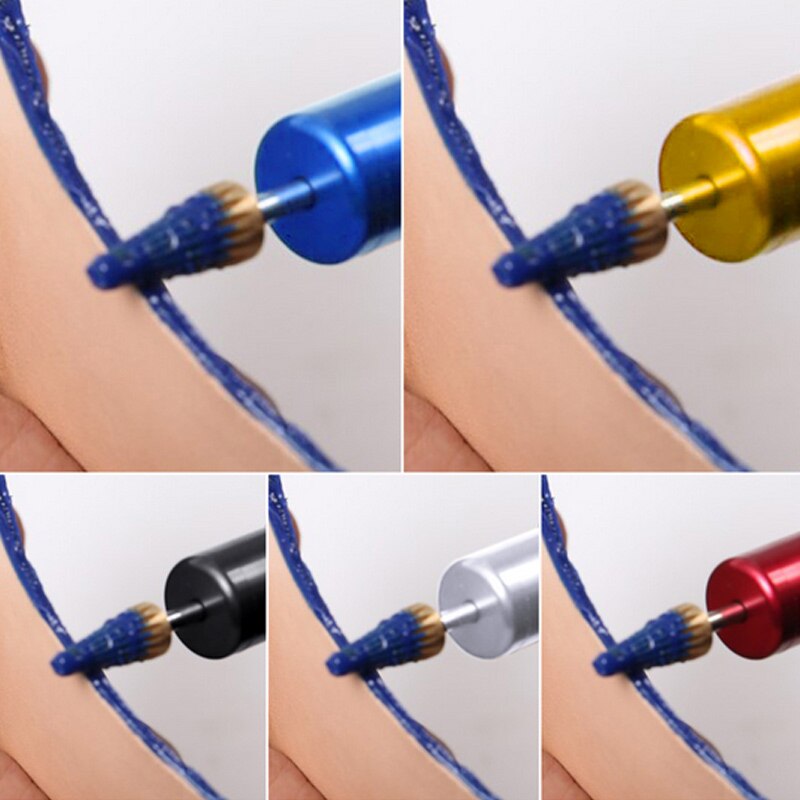 Outil de finition de bricolage cuir | Stylo à bille à colorant bord supérieur en laiton, peinture à l'huile, fabrication d'artisanat du cuir, Herramientas Para Cuero outils d'artisanat du cuir