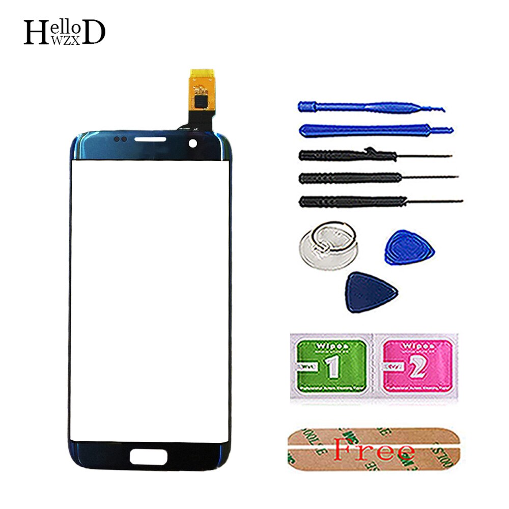 Mobile Touch Screen For Samsung Galaxy S7 Edge G9350 G935 G935F Touch Screen Sensor Digitizer Glass Front Panel Tools