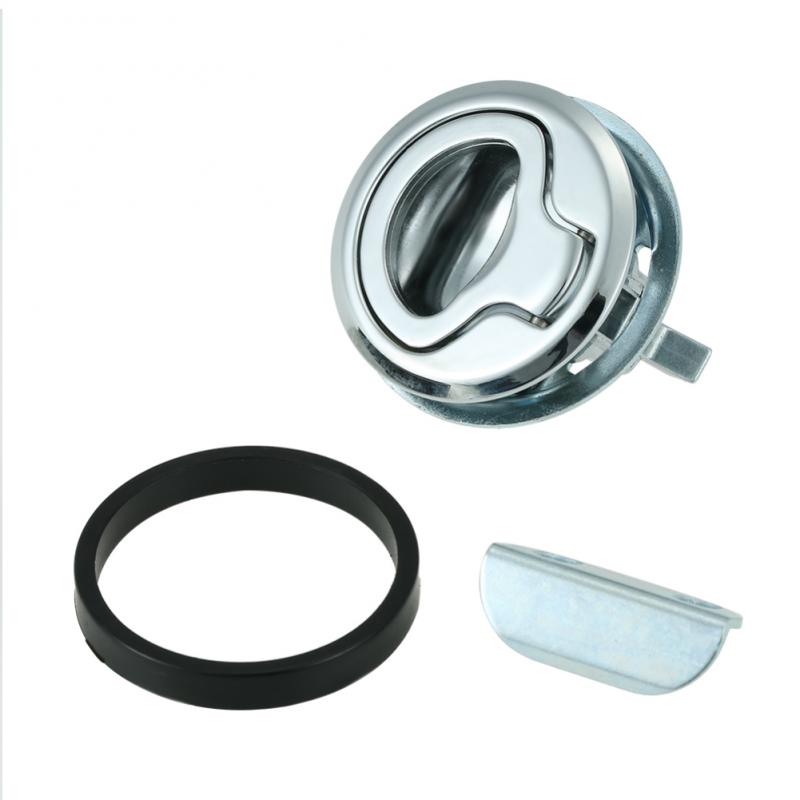 1.5" Camping Car Flush Pull Slam Latch Hatch Boat Deck Hatch Door Stainless Steel lock