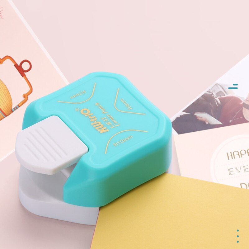 Hörnstans rundare  r4/7/10 pappersstansar kort foto hörnklippare hantverk klippbok för gör-det-själv