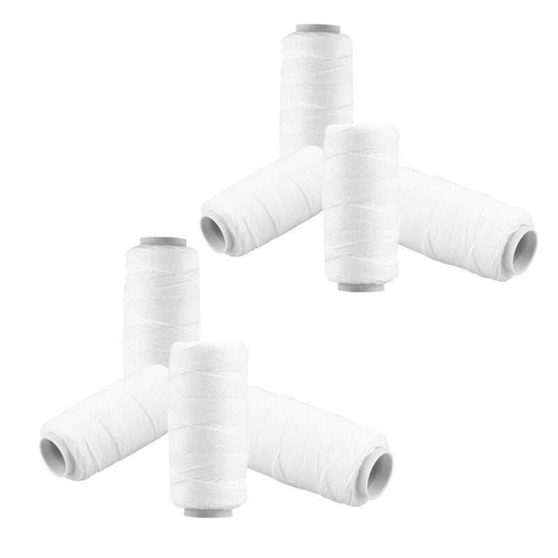 CkeyiN 4/8 Spools Thread for Cotton Threading Facial Hair Remover Epilator Trimmer Electric Hair Removal for Women 52: 8pcs Thread