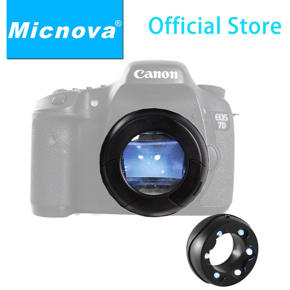 Micnova MQ-7X Lighted Cleaning Loupe SLR Sensor Loupe with CCD/CMOS Dust Illuminating Bright LED for DSLR Camera Camcorder