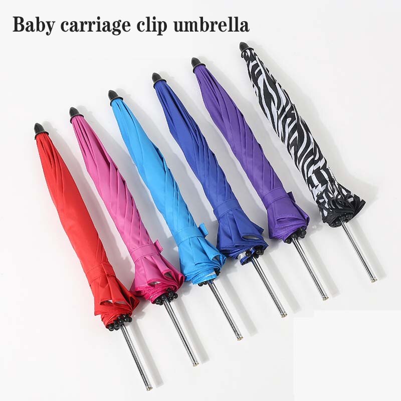 Deaf child stroller umbrella free bending baby stroller umbrella parasol fixture child umbrella UV protection