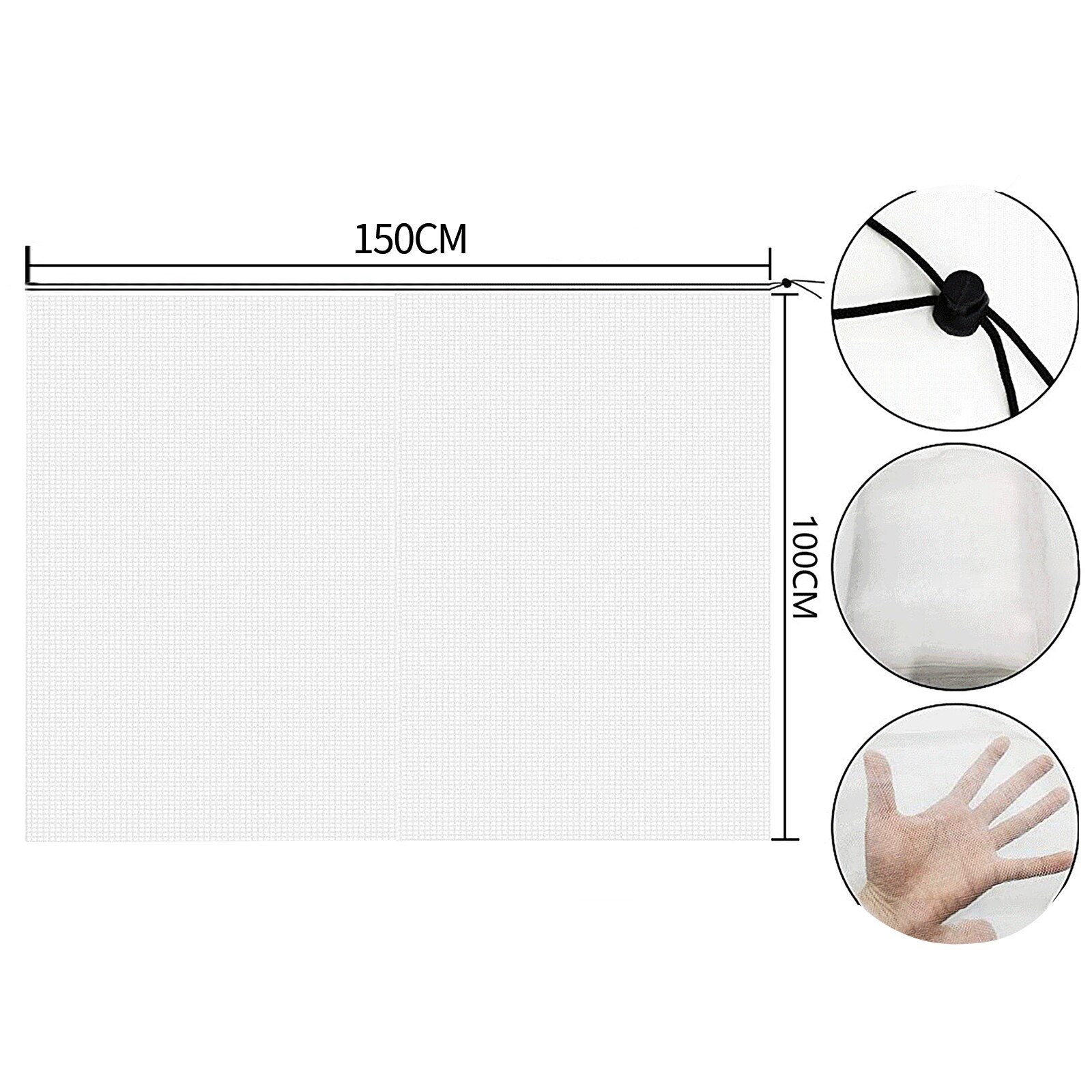 25# Garden Plant Protection Bags Garden Plant Cover Protection Insect Net Is Used To Protect The Flowers Of Plants From Damage: D