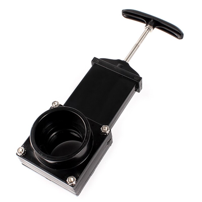 Universal RV Motorhome Knife Water Gate Valve 50mm Caliber Sewer Hose Valve Adapter RV Exterior Accessories