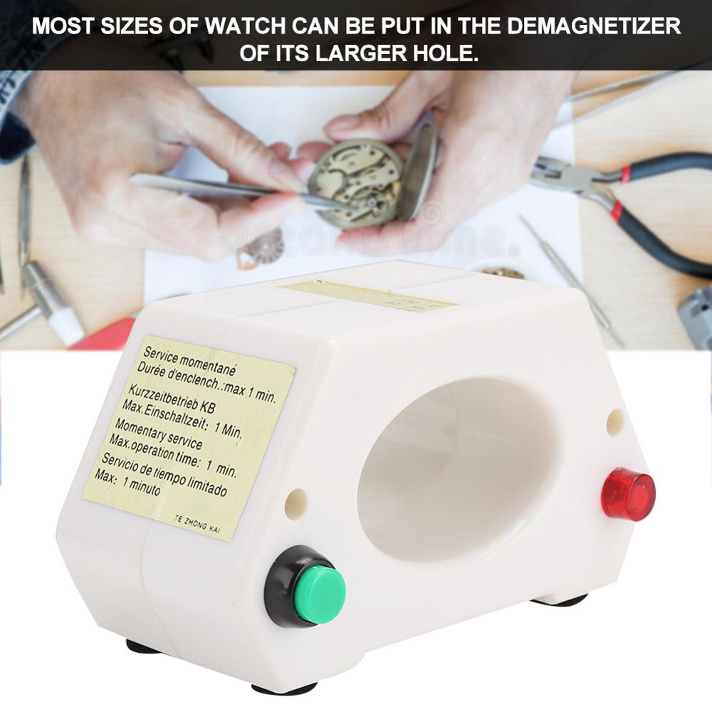 Mechanische Horloge Demagnetizer Horloge Demagnetiseren Horloge Tijd Aanpassen Horlogemaker Horloge Reparatie Tool Accessoires Eu/Us Plug