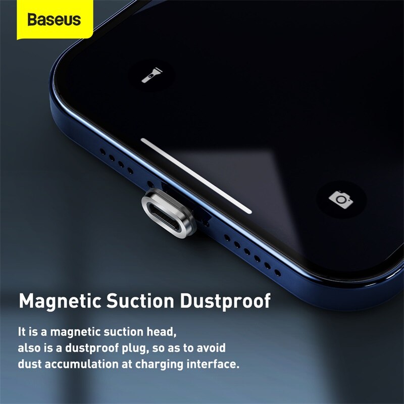Baseus 20W Usb C Magnetische Kabel Voor Iphone 12 Pro Max X Snel Opladen Kabel Voor Iphone Usb Data sync Kabel Telefoon Oplader Kabel