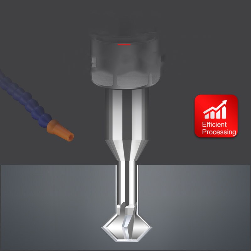 Hartmetall Wolfram Stahl Anfasen Cutter 60 120 90 Grad hoch Und Unten doppelseitige Bearbeitung Beschichtete Fräser Fase werkzeuge
