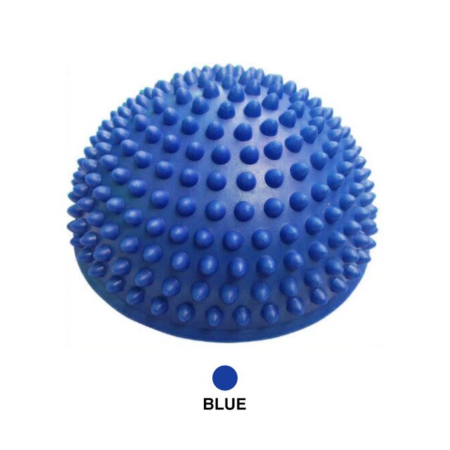 16cm freundlicher Hemisphäbetreffend treten Steine Durian stachelig Massage Gleichgewicht Ball Sensorische Integration Gleichgewicht Ausbildung spielzeug für freundlicher: Blau