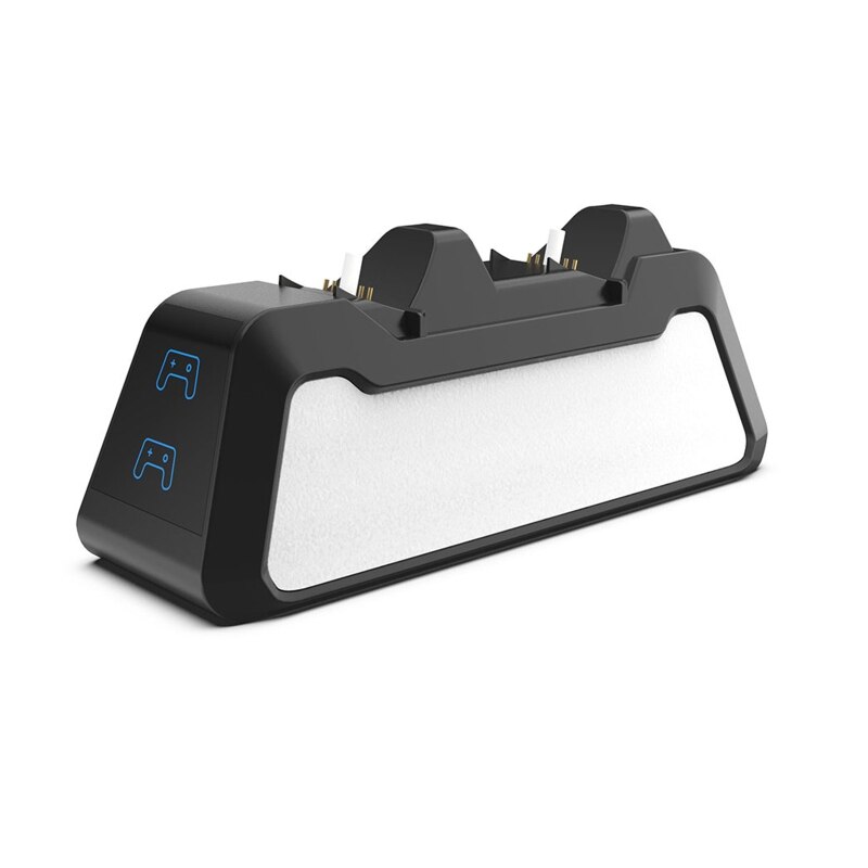 Handle Charger Charging Dock Station USB Charger Charging Cable Charger Cradle for PS5 Gaming Controllers Handles Kit: Black