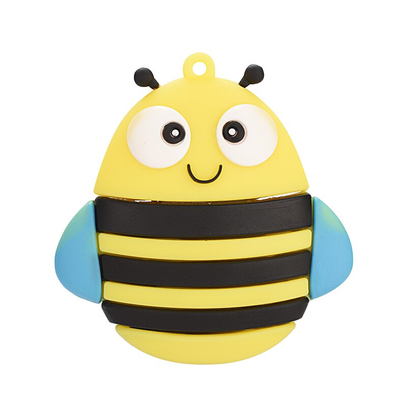 Pamięć USB 32G zabawna pamięć USB 64GB 4gb 8gb 16gb karty pendrive Mini długopis 128gb pszczoła fox sowa